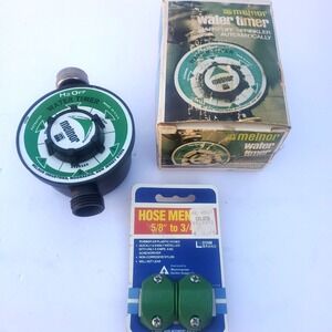 Vintage Melnor Time a Matic Water Control Automatic Timer NOS open original‎ box